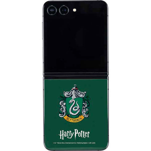 Wizarding World Harry Potter Slytherin House Crest Galaxy Z Flip5 5G Skin